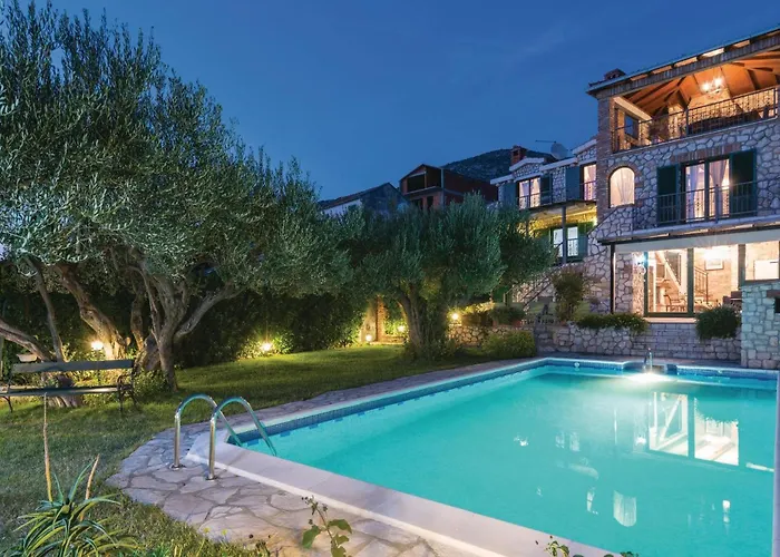 Stunning Home In Klek With Jacuzzi photo